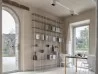 Metrica bookcase by Mogg in titanium finish