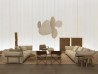 The Camelot sofa by Flexform in a living area