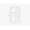 Version A of the Plain bookcase by Lema