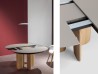Details of the Pala extending table by Kristalia