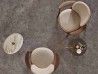 Le fauteuil Ginkgo de Porada vu de dessus