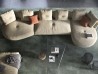 Details der Sitzgelegenheiten des Sofas Douglas von Cattelan Italia