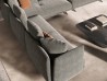 Details der Rückenlehne des Douglas Sofas von Cattelan Italia