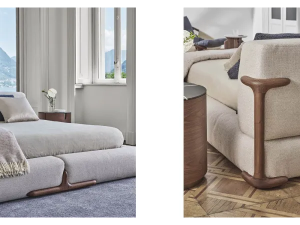 Details of the Klem bed by Porada