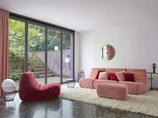 客厅中的 Ligne Roset Saparella 沙发