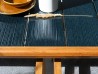 Details of the canned brass top - Atmosphera Panama table