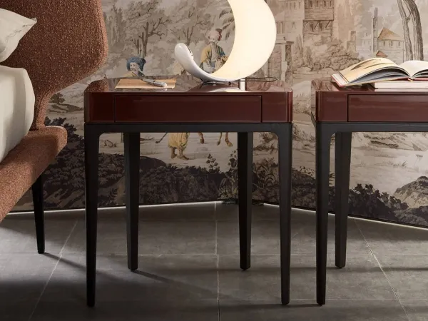 The Vic coffee table with bedside table function