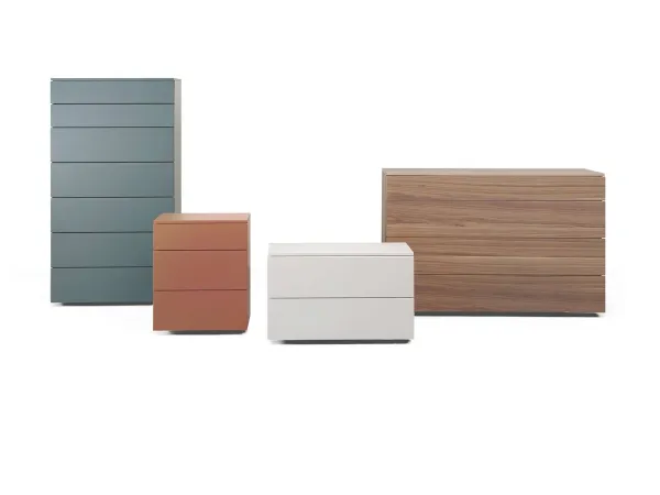 The entire Florens line by Lema for the bedroom area
