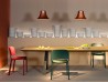 The Dome chair by Pedrali in a living area
