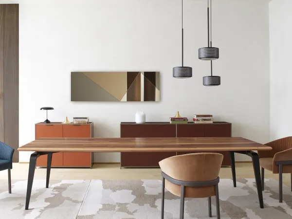 The Ligne Roset Odessa table in a living area