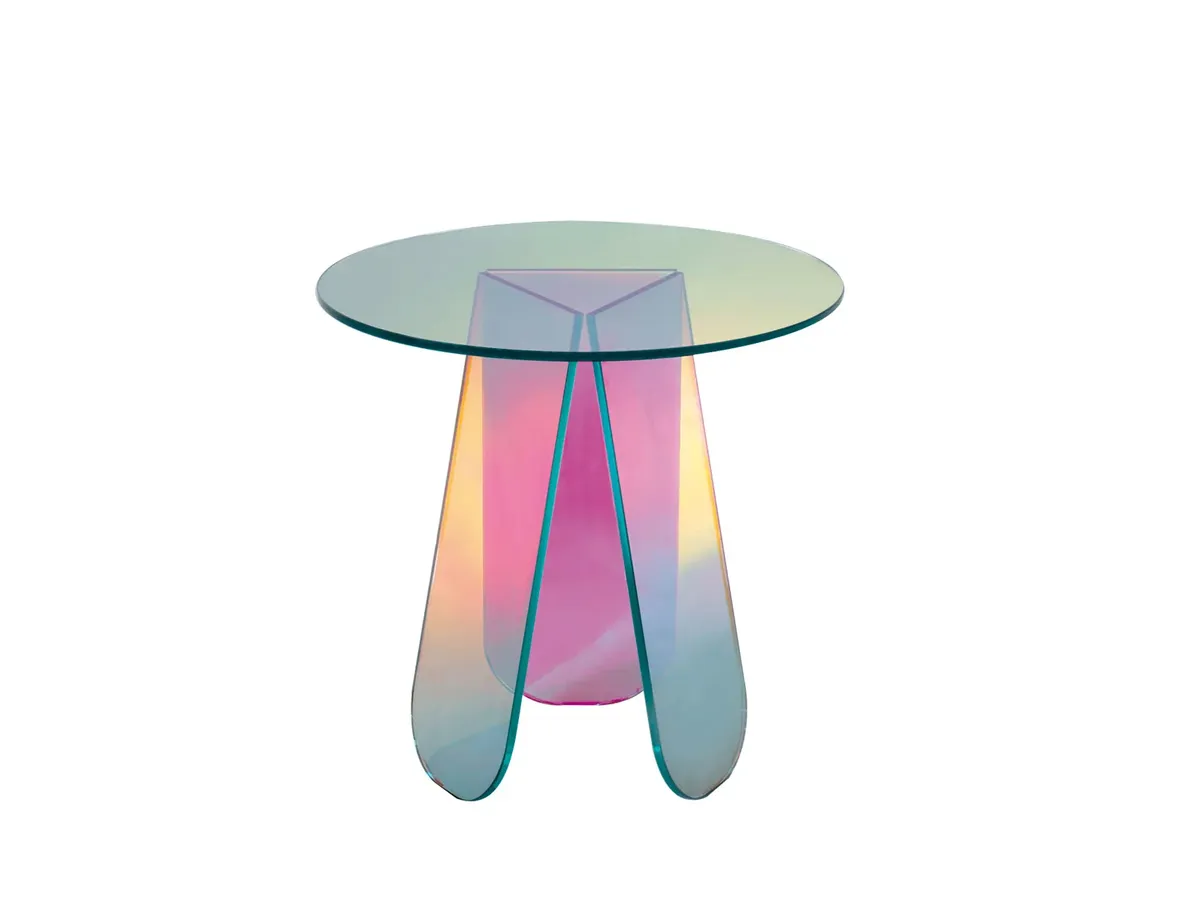 The Glas Shimmer side table