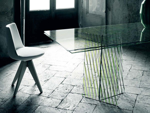 Mesa Crossing Glas | Dinamismo & diseño | Mobilificio Marchese