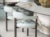 Der Stuhl Greta von Cattelan Italia aus Leder