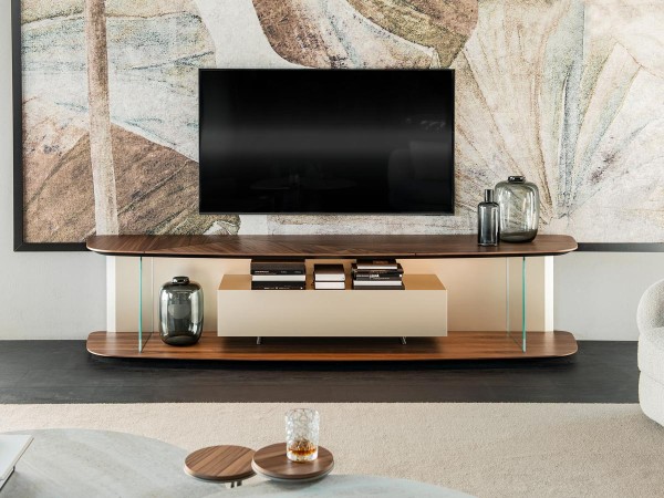 The Altavista TV Stand in a living area