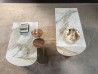 Details of the Caesar coffee table by Cattelan Italia