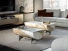 The Caesar coffee table by Cattelan Italia in a living area