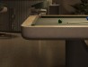 Detalles de la mesa de billar Mono de Vismara
