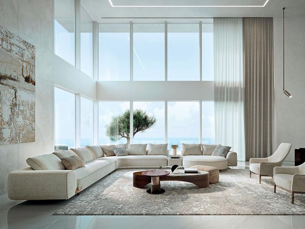 The Arnold sofa by Longhi in a living area