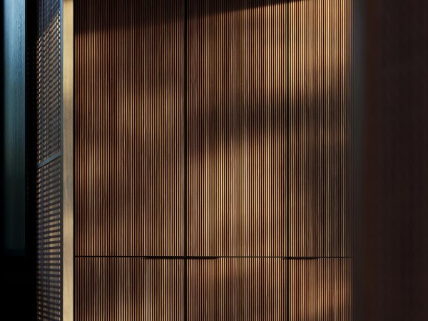 Details of the Seryasse door by Lema