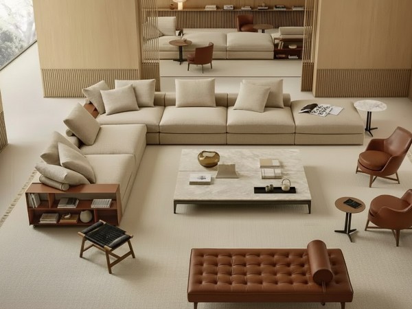 Flexform Groundpiece Sofa | Customizable | Best Price | Marchese 1930