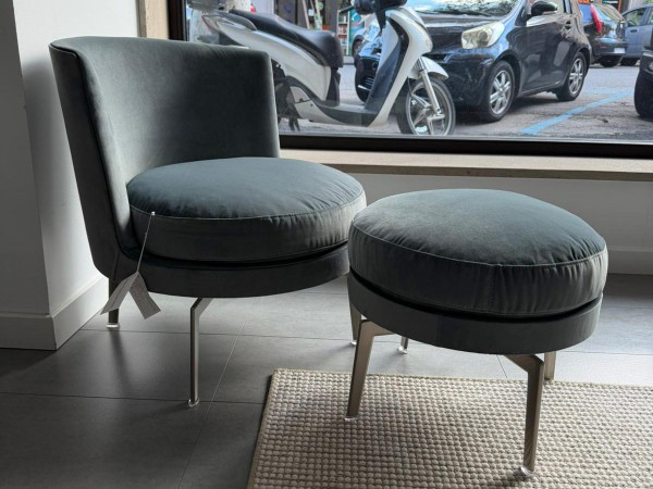 Fauteuil et Pouf Feel Good Flexform – SOLDES