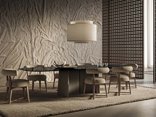 Tara Table Flexform | Sculptural Design | Mobilificio Marchese