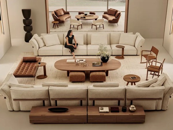 Camelot Sofa Flexform | Antonio Citterio Design | Marchese 1930