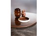 Tisch Amélie Baxter | Marmorplatte mit Glas-Lazy-Susan | Baxter Design Team