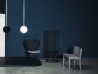 Stuhl Oslo Baxter | Eschenholz und Leder | Design Paola Navone