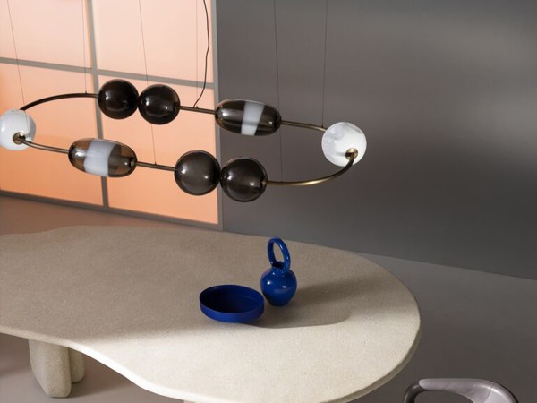 Lampe Satellite Baxter | Sphères en Verre de Murano | Design Studiopepe