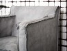 Chaise avec Accoudoirs Summer Arms Baxter | Cuir à Coutures Vives | Design Paola Navone