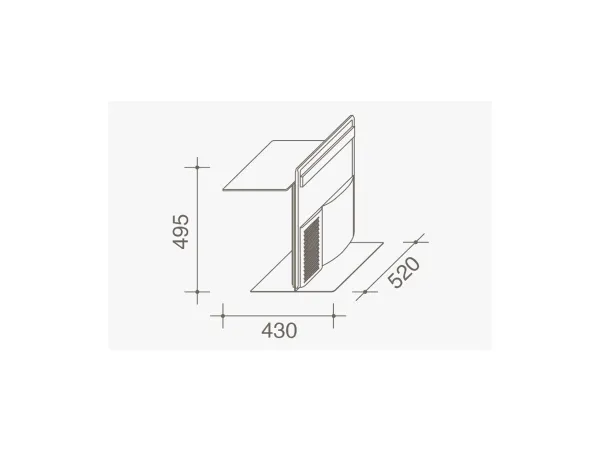 Scheda tecnica del tavolino Note
