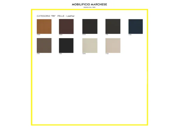 Available leather for the Yard sofa