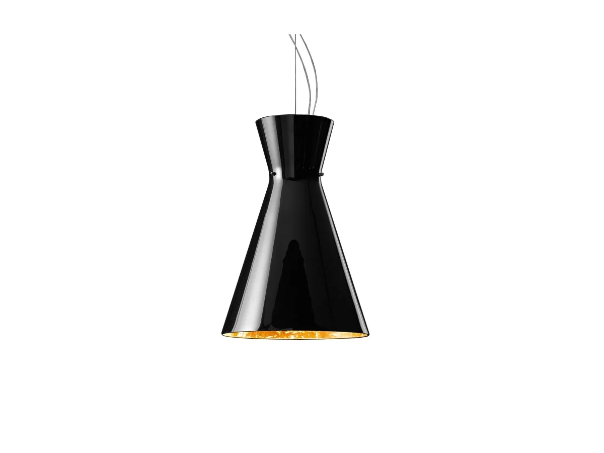 Memory Black&Gold Lampada a Sospensione
