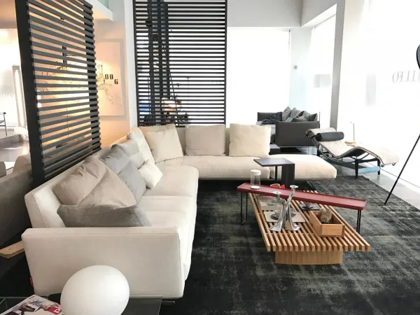 Details of a Flexform Evergreen Sofa