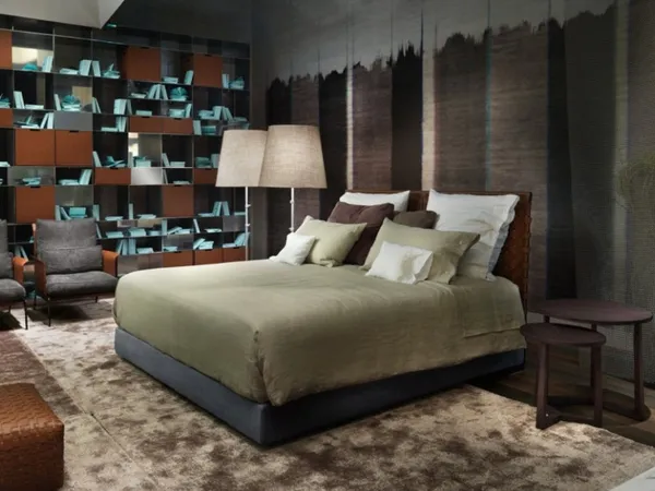 Flexform Cestone Letto Matrimoniale