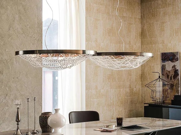 Cattelan Italia Cristal Suspension Lamp