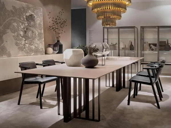 Lema Shade Table in a setting