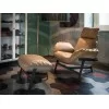 Arketipo Jupiter Lite Armchair upholstered in leather