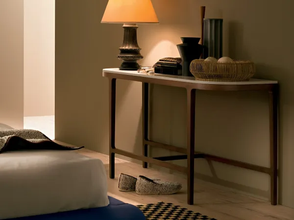Victoria console in a bedroom