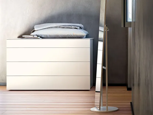 Mir mirror in a sleeping area