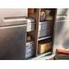 Warm hinged wardrobe by Lema