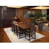 Mesa de madera Fly de Flexform en un entorno
