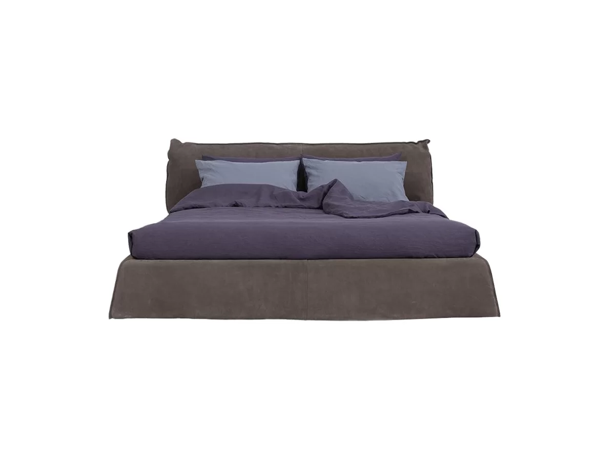 Paris Slim de Baxter: una maravillosa cama de cuero