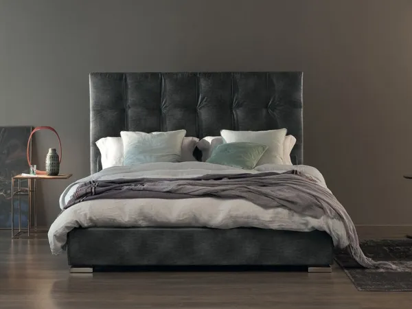Max Capitonnè Lower Headboard Double Bed