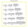 Baxter Chester Moon: all the possible combinations