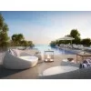 Contract space - furniture by Atmopshera furnished with the Twiga sofas