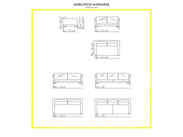 Feel Good Sofa von Flexform