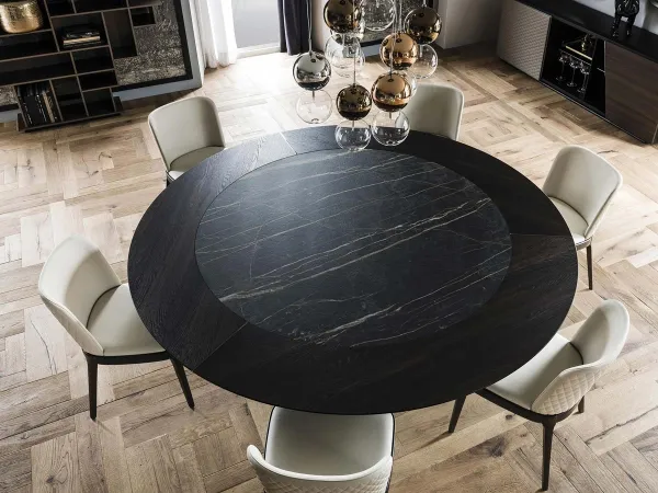 Skorpio Round Ker-Wood Table