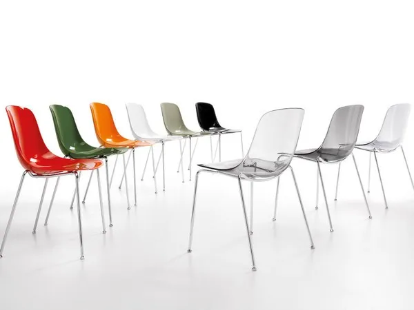 Sedia Pure Loop Infiniti bianco